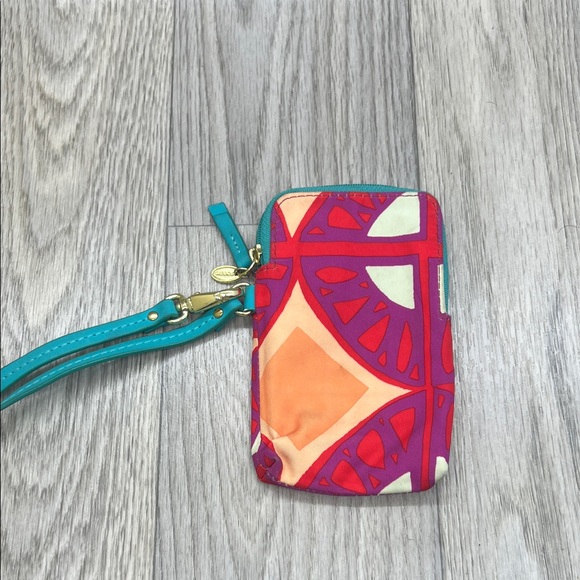 Fossil Multicolor Wristlet with Teal Strap - Picture 1 of 10